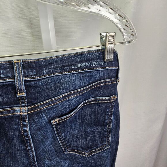Current/Elliott The Rolled Skinny Jeans in Adventure Size 25 - Picture 8 of 9